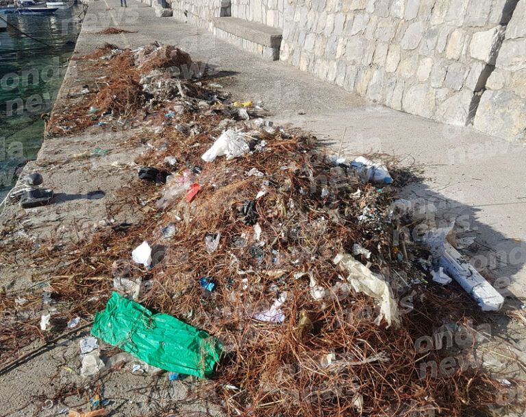 Mareggiate nel Cilento. Capitaneria e volontari raccolgono rifiuti e detriti sulle spiagge di Palinuro