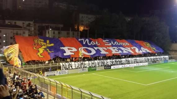 Curva Ovest del Potenza in lutto dopo la morte di Fabio Tucciariello. Domani niente trasferta in Serie C