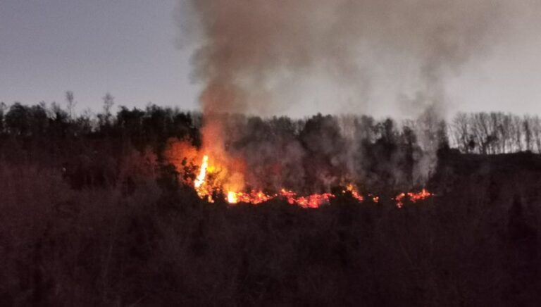 incendio protezione civile battipaglia 1