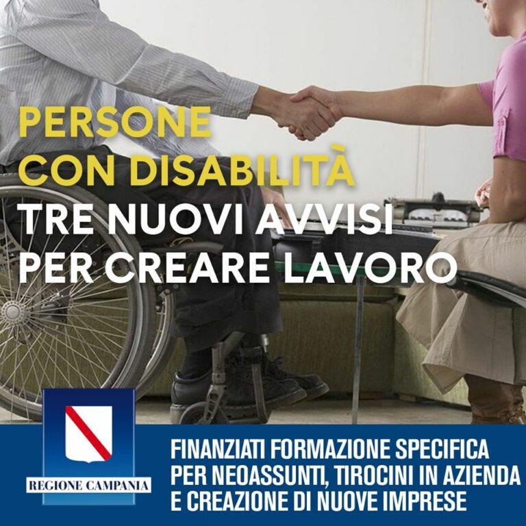 regione lavoro disabilità