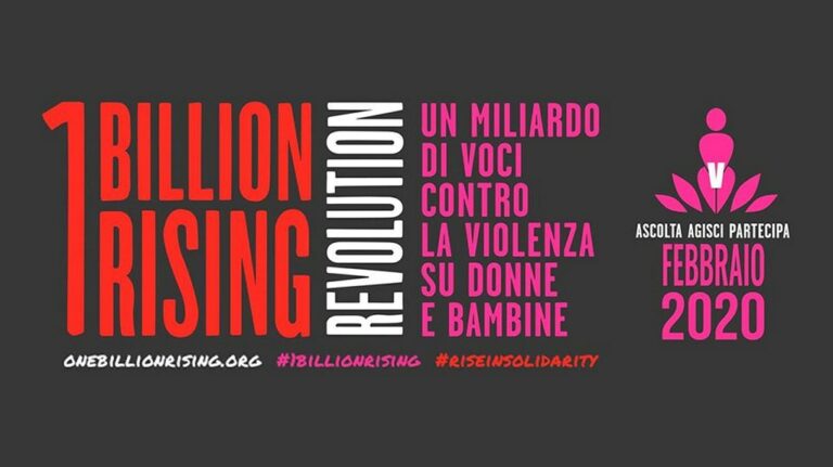 Sassano: il 14 febbraio One Billion Rising, flash-mob del Centro Aretusa contro la violenza sulle donne