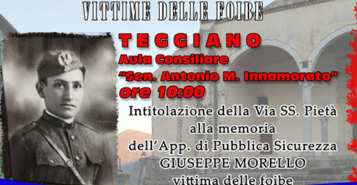 giuseppe morello foibe fb