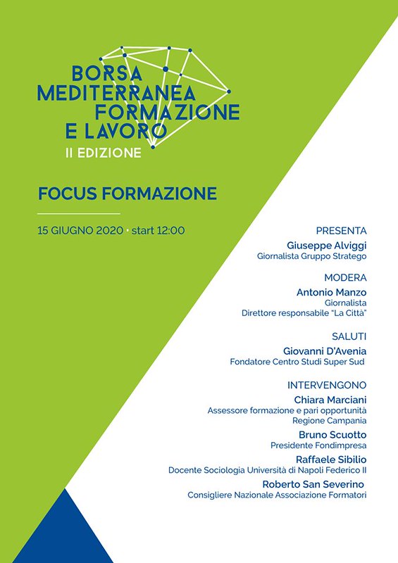 BMFL 2020. Domani in diretta streaming un focus sull’importanza della formazione nel rilancio post Covid