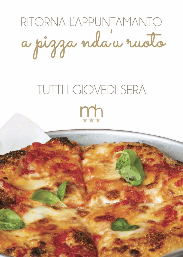 Torna domani al Magic Hotel di Atena Lucana la gustosa tradizione della “Pizza ‘nda ‘u ruoto”