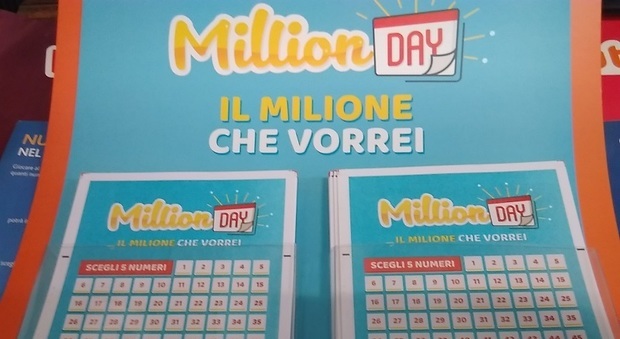 La dea bendata bacia Vallo della Lucania. Fortunato giocatore vince un milione di euro al “Million Day”