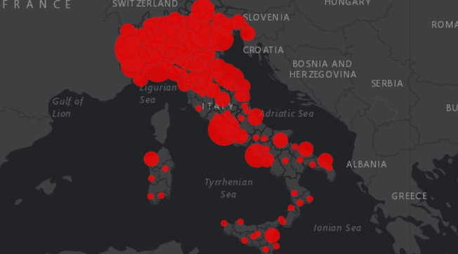 diffusione covid luglio 2020