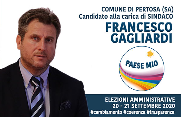 SANTINO ELETTORALE FRANCESCO GAGLIARDI elezioni pertosa