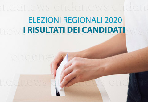 regionali 2020 I RISULTATI DEI CANDIDATI evidenza