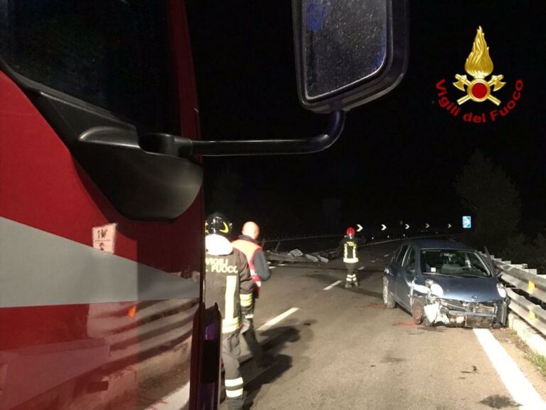 incidente raccordo sicignano potenza 18 ottobre 2020 3