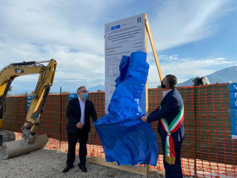 Al via a Capaccio Paestum i lavori per la rifunzionalizzazione di via Magna Grecia