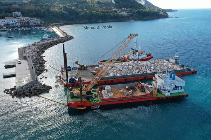 lavori porto san marco castellabate 17 dicembre 2020