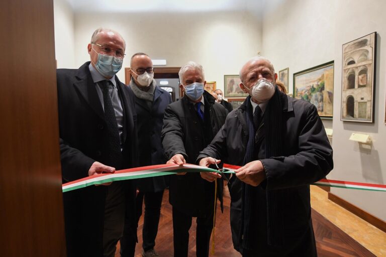 inaugurazione pinacoteca salerno 19 febbraio 2021 8