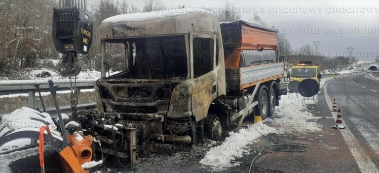 camion incendiato lauria lagonegro