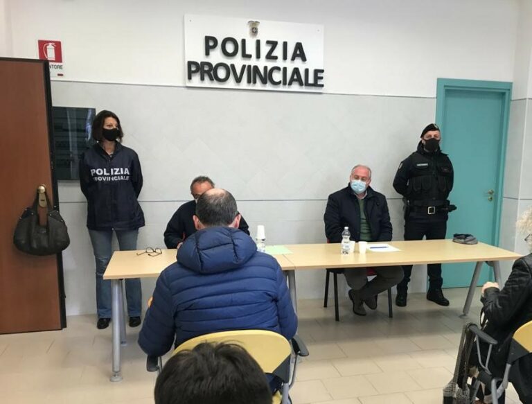 presentazione attività 2020 polizia provinciale salerno 10 marzo 2021 4