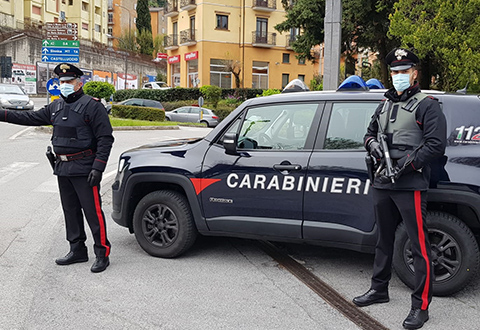 carabinieri-lauria evi