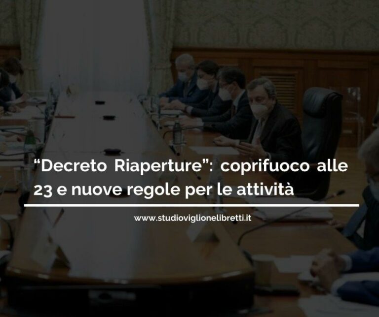 decreto riaperture