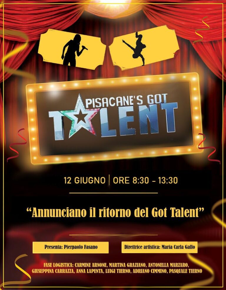 pisacane's got talent