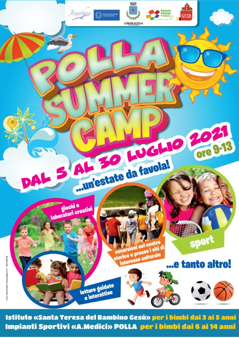 polla summer camp 2021 locandina