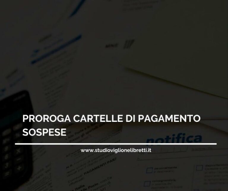 viglione libretti proroga cartelle