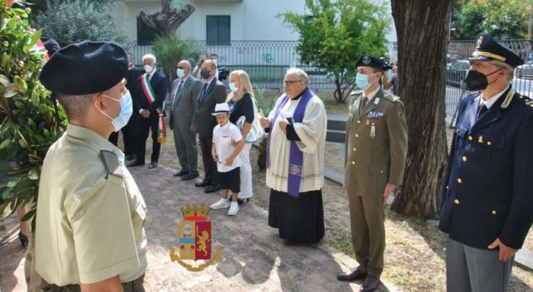 commemorazione salerno polizia 3