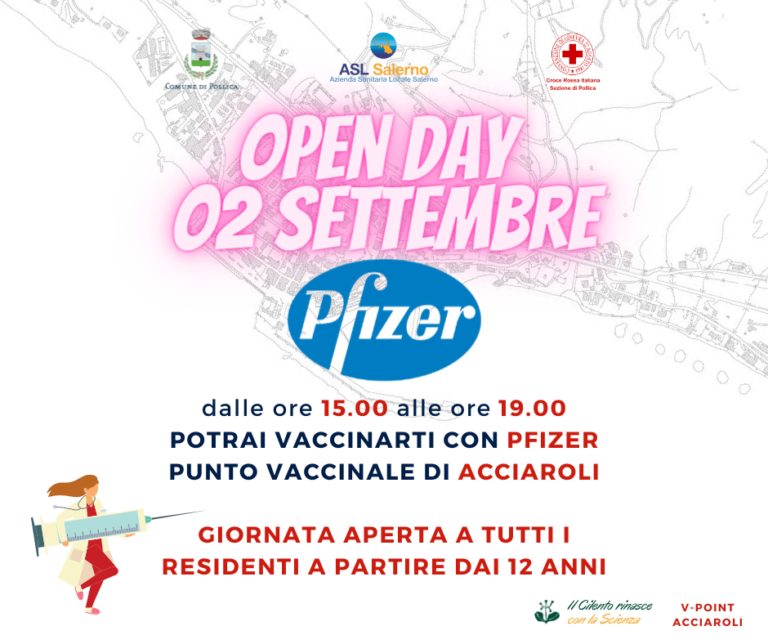 open day vaccinale cilento