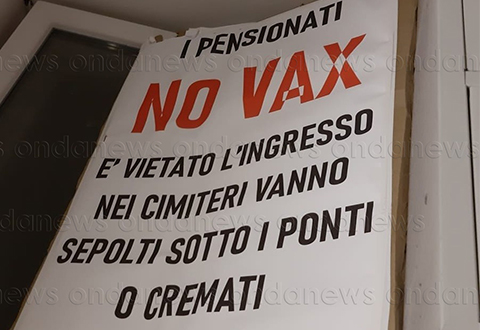 PENSIONATI NO VAX POTENZA EVIDENZA