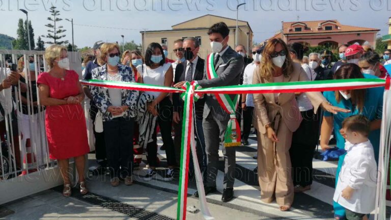 inaugurazione scuola sapri