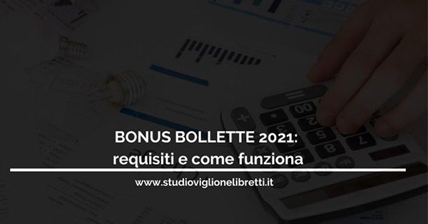 BONUS BOLLETTE 2021 FB