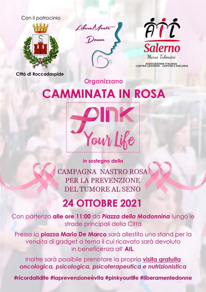 Camminata in rosa 24-10 roccadaspide