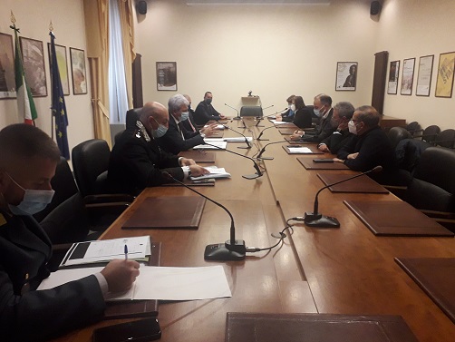 incontro prefettura potenza e sindacati