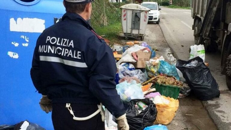 polizia stradale e rifiuti tossici