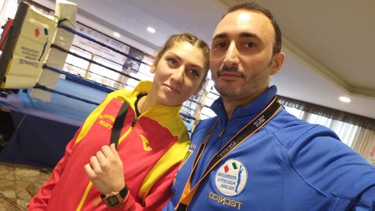 Annachiara La Penna ed il suo coach Arturo Corinto