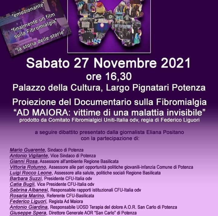 Fibromialgia-convegno Potenza