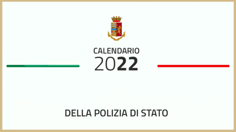 calendario polizia 2022