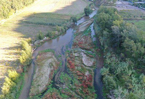 fiume tusciano evidenza