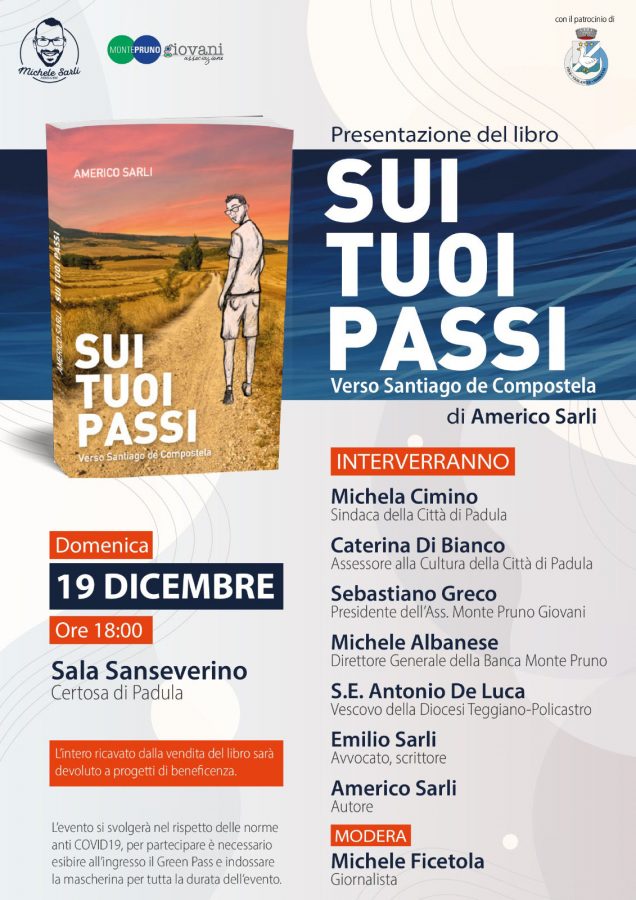 libro sui tuoi passi padula