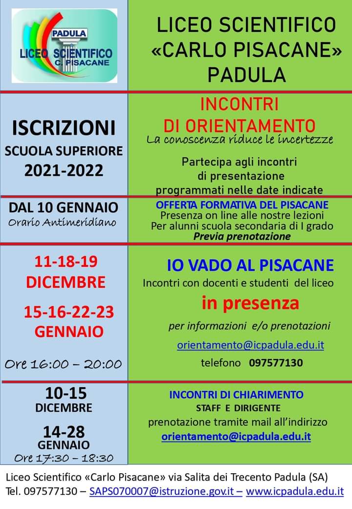 open day pisacane