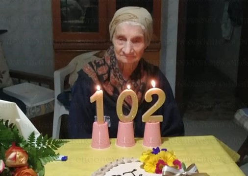 102 anni centola evi