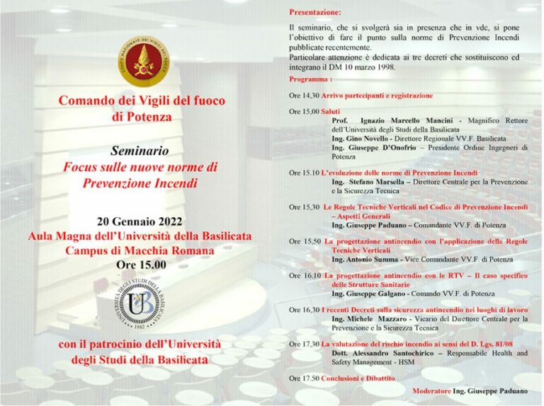 Microsoft PowerPoint - Seminario Prevenzione Incendi 20_01_2022