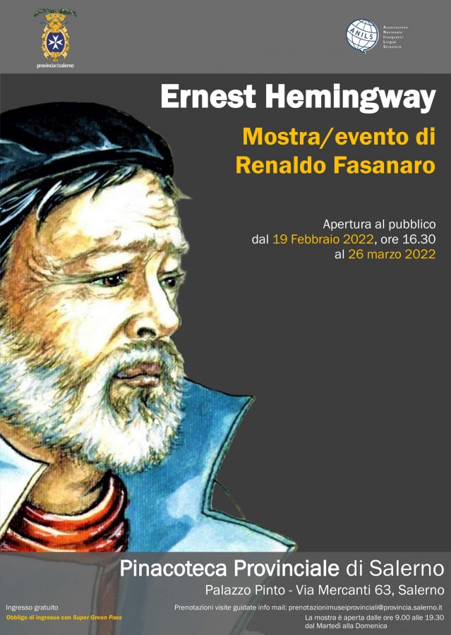 Mostra Ernest Hemingway - Locandina