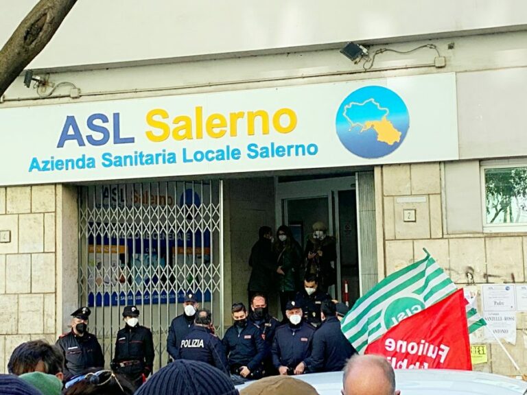 agitazione contro asl