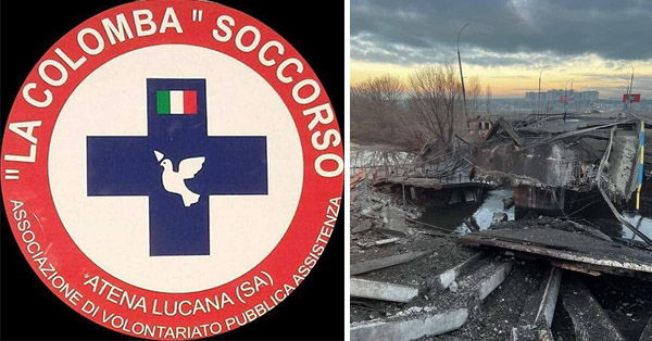 aiuti ucraina colomba soccorso