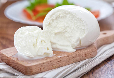 mozzarella evidenza