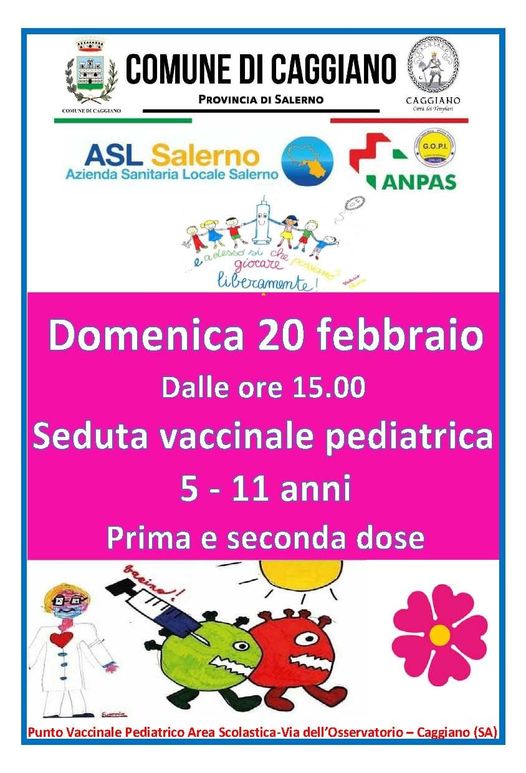 vaccini per bambini-caggiano