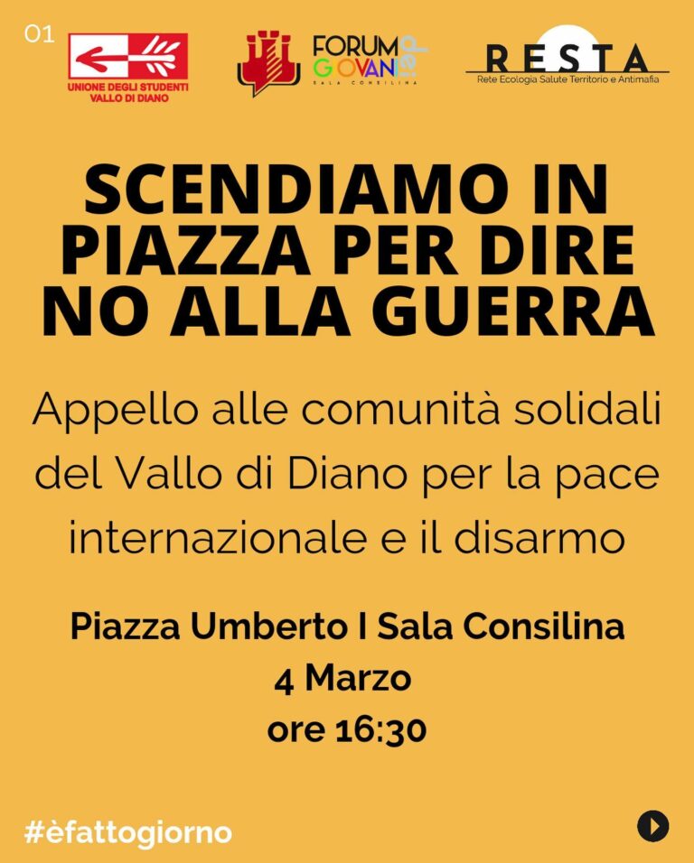 Manifestazione per la pace