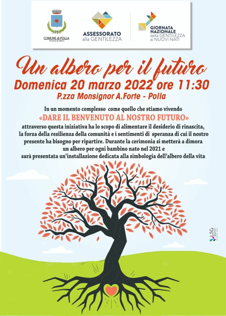 albero per il futuro - polla