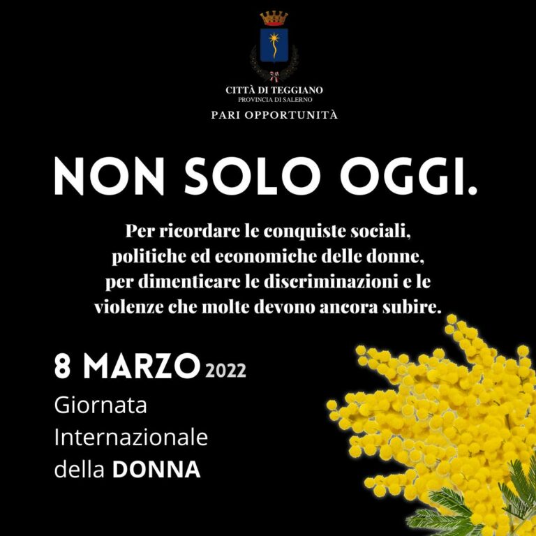 comune di teggiano - 8 marzo