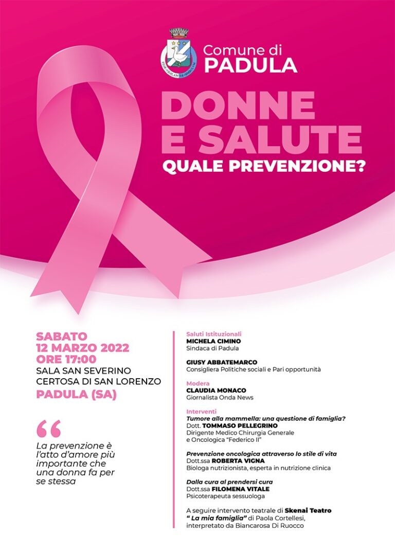 donne e salute -padula