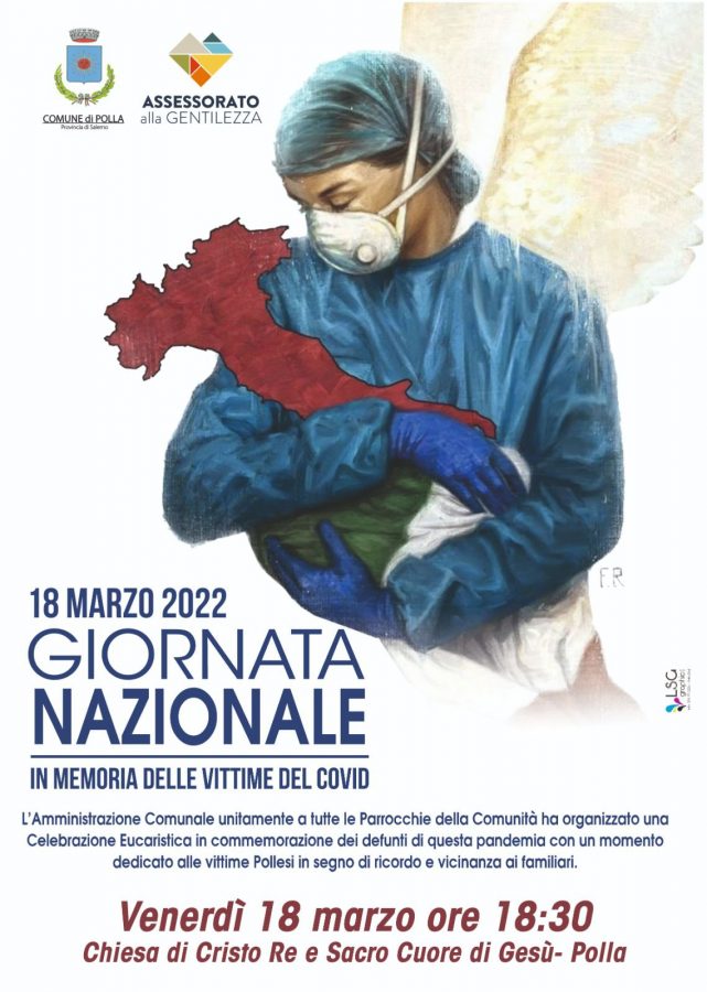 giornata nazionale -vittime da covid - polla