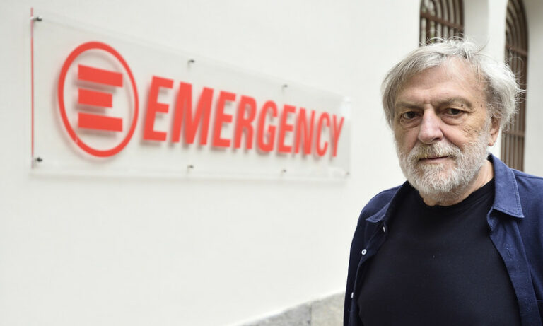 gino strada intitolazione parcheggio ruggi